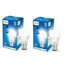 Philips Ace Saver 9 Watt LED Bulb, Base B22 (Cool Day Light), Pack of 2...