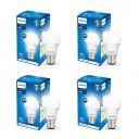 Philips Ace Saver 9 Watt LED Bulb, Base B22 (Cool Day Light), Pack of 4...