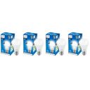 Philips Ace Saver Base E27 9-Watt LED Bulb (Pack of 4, White)...