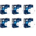 PHILIPS Astra Sleek 5-watt Round LED Downlighter | LED Ceiling Light for Home and Hall | Cut Out: 75 mm, Color: Cool Day Light, Pack of 6...