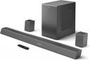 Philips Audio TAB8967 780W Dolby Atmos Soundbar with Wireless Subwoofer, Up-Firing Speakers, 5.1.2 Channels, Wireless Rear Speakers, Built-in Chromecast & Voice Assistant (Black)...