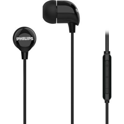 PHILIPS Audio TAE1159BK/00 in-Ear Wired Earphones with C-Type Jack