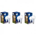 PHILIPS B22 Base Stellar Bright 12-Watt LED Bulb (Crystal White, Pack of 3)...