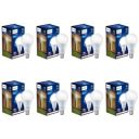 PHILIPS Base B22 12-Watt (Pack of 8, Cool Day Light)...