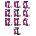 PHILIPS Base B22 7-Watt LED Bulb (Pack of 10, Cool Day Light)...