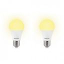 Philips Base E27 12-Watts LED Bulb (Golden Yellow,Pack of 2)...