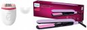 Philips BRE235/00 Corded Compact Epilator BHS393/40 Straightener ...