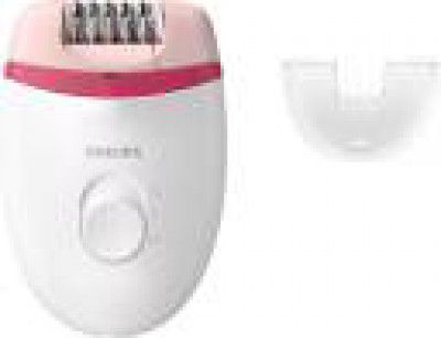 PHILIPS BRE235/00 Corded Epilator  (White, Pink)