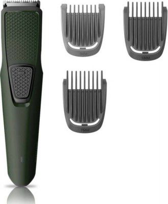 PHILIPS BT1212/15 Trimmer 30 min Runtime 4 Length Settings  (Green)