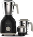 PHILIPS by Phlips Daily Collection 750 W Mixer Grinder (HL7756/01 | 3 Jars | Black)...
