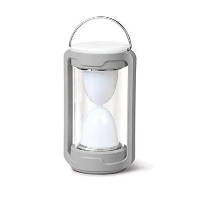 Philips Cyra Emergency LED Lantern (Grey) | 360 Degree Light and Dimmability Brightness Control Feature | 2200 mAH Battery with 4.5 hrs of Light Backup