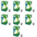 PHILIPS Full Glow Energy Saver Filament Glass E27 LED Bulb | 9-watt, 825 Lumen, Pack of 7...