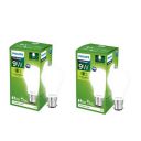 Philips Full Glow Energy Saver Glass B22 LED Bulb | 9-watt, Cool Daylight, Pack of 2...