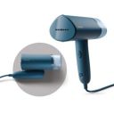 PHILIPS Handheld Garment Steamer STH3000/20 - Compact & Foldable, Convenient Vertical Steaming, 1000 Watt Quick Heat Up (Reno Blue), Small...