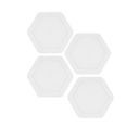 Philips Hexastyle 5-watt Downlighter(Natural White), Pack of 4 | Cutout - 3 inch | Panel Light for False Ceiling...