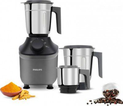PHILIPS HL7770/00 800 W Mixer Grinder  (HL7770/00 | 3 Jars | Grey)