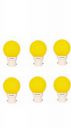 Philips Joy Vision Deco Mini 929000253444 0.5-Watt LED Bulb (Yellow, Pack of 6)...