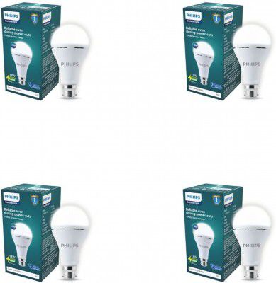 PHILIPS LED Bulb Emergency 13W CW B22 3hr 3 hrs Bulb Emergency Light (White)
