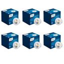 PHILIPS LED COB Spotlight | AstraMini Spotlight for Display | Premium & Compact Display Light with 1 inch Cutout | Cool Day Light, Pack of 6...