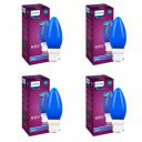 PHILIPS LED Deco Blue 0.5W Glass Candle (Pack of 4)...