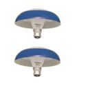 PHILIPS LED Deco Ring Bulb (8W, Blue, Pack of 2)...
