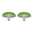 PHILIPS LED Deco Ring Bulb (8W, Green, Pack of 2)...