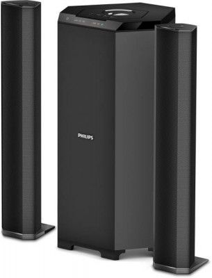 PHILIPS MMS8085B/94 Convertible 80 W Bluetooth Home Theatre (Black, 2.1 Channel)