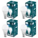 PHILIPS Multi - Wattage LED Bulb, Pack Of 4...