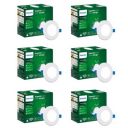 PHILIPS Prime Neo 3-watt Concealed JB LED downlighter for Ceiling | Pink, Pack of 6 | Cut Out : 2 inch...