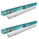 Philips Reserve Plus Rechargeable Emergency Inverter LED Batten | 20-watt Compact 3-feet LED Batten/Tubelight, Cool Day Light, Pack of 2...