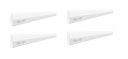 Philips Slimline 5-Watt 1-Feet LED Tubelight Batten (Warm White, Pack of 4)...