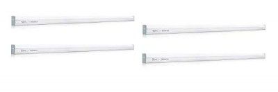 Philips Slimline Advance 25-Watt 2500-lumen Metal Batten Tubelight (Pack of 4) (Warm White) (Study Room Specialist)
