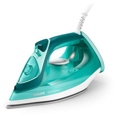 Philips Speed Pro DST3030/70 Steam iron 2400 W Green World's No.1 Ironing brand, 40g/min Steam with 180g Steam Boost Ceramic Soleplate with Auto Shut-off & Drip Stop Technology, Large 300ml Water 