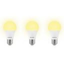 Philips Stellar-Bright 12-Watt E27 Base LED Bulb (Golden Yellow) - Pack of 3...