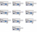 PHILIPS T-bulb Base B22 10-Watt LED Lamp (Pack of 10, Cool Day Light)...