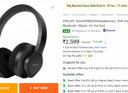 PHILIPS TAA4216BK/00 Headphones, 35H Play Time...