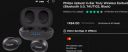 Philips Upbeat In-Ear Truly Wireless Earbuds with Mic (Bluetooth 5.0, TAUT102, Black)...