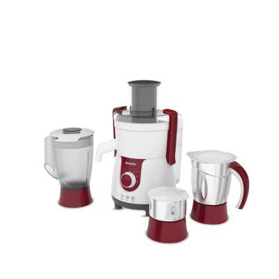 Philips Viva HL7715 700-Watt Juicer Mixer Grinder with 3 Jars