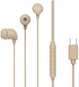 PHILIPS Wired Earphones with C-Type Audio Jack, 10mm Dynamic Drivers, Inline Mic Wired  (Gold, In the Ear)...