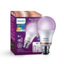 Philips WiZ 9W B22 Wi-Fi & Bluetooth LED Smart Bulb with Music Sync | Pack of 1...