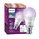 Philips Wiz Smart WI-Fi LED Bulb E27 9-Watt, Compatible with Amazon Alexa and Google Assistant...