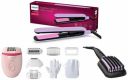 PhilipsHeated Hair Straightening Brush BHH880/10 Extra Large Brush Area ...