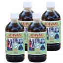 Phillauri Adivasi Bhringraj Herbal Hair Oil Herbal Pure Adivasi Hair Growth And Hair Fall Control Oil (100 Ml), Pack of 4...