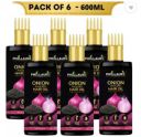 Phillauri Black Seed Onion Hair Oil - WITH COMB APPLICATOR Regrowth Hair Hair Oil  (600 ml)...