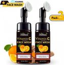 Phillauri Brightening Vitamin C Foaming with Built-In Face Brush for deep cleansing Face wash (300 ml)...