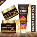 Phillauri Instant glow Ultimate Ubtan Skin Care Kit Ubtan Face & Body Scrub, Face Wash Tube, Face Cream  (3 Items in the set)...