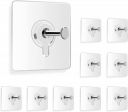 Photo Frame Hooks for Wall Without Drilling, 20 Pack Self Adhesive Hooks ...