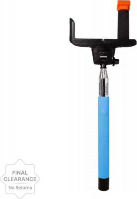 Photron Cable Selfie Stick  (Blue)