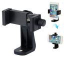 Photron PHMH300 Universal 360 Degree Rotating Mobile Holder Tripod Mount Adapter Clip with Adjustable Clamp for Smart-Phones & All Types of Tripods (Black)...
