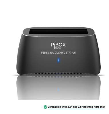 PiBOX India, USB 3.0 Hard Drive Docking Station
